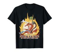 Dungeons & Dragons Tiamat Flames Portrait T-Shirt