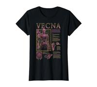Dungeons & Dragons Vecna Anatomy Panel T-Shirt, Women, Black, X-Small