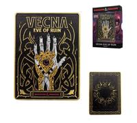 Dungeons & Dragons Vecna Eve of Ruin Decorative Metal Ingot in Black Dungeons & Dragons Black