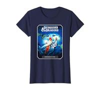 Dungeons & Dragons Vintage Advanced Player's Handbook T-Shirt, Women, Navy Blue, Small