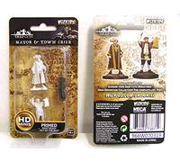Dungeons & Dragons Wizkids: Deep Cuts Unpainted Miniatures: Mayor and Town Crier