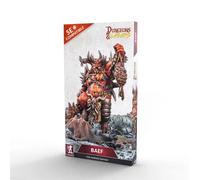 Dungeons & Lasers Baef Horned Demon DND Miniature - 105mm (4.1") Tall with Scenic Base - 5e Compatible - Painting and Assembly Required - for 14 Years +