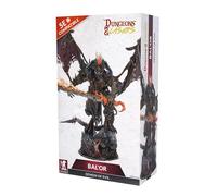 Dungeons & Lasers Bal'or Demon of Evil Large DND Miniature - 220mm (8.6") Tall with Scenic Base - 5e Compatible - Painting and Assembly Required - for 14 Years +