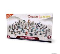 Dungeons & Lasers: DND Figures Set - 99 Miniatures with Scenic Bases - 1st Edition - From 14 years old