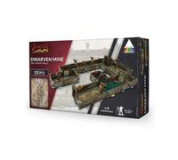 Dungeons & Lasers: PrismaCast Pre-Painted Dwarven Mine