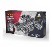 Archon Studio Dungeons & Lasers: Prismacast Pre-Painted Fantasy Dungeon