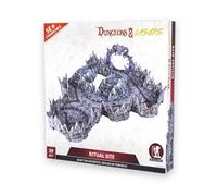 Dungeons & Lasers Ritual Site Terrain Set for DND and Tabletop RPG Games, 5E Compatible, Painting and Assembly Required, for Ages 14 Years +