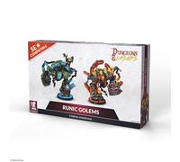 Dungeons & Lasers Runic Golems Eternal Guardians Large DND Miniatures - 2 Large Models for RPG Games - Unpainted, Unassembled - for 14+ Years