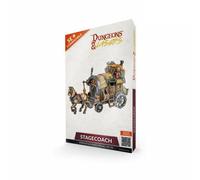 Dungeons & Lasers Stagecoach DNL0060 - 28 mm Plastic Model Building, Unpainted and Disassembled - For Teenagers and Teenagers from 168 Years