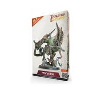 Dungeons & Lasers: Wyvern - 1 Miniature with Scenic Base - DND Figurine for Tabletop RPG Games 5E Compatible - Large Scale Unpainted and Unassembled - Ages 14+
