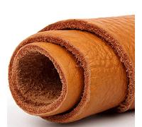 DUNGS 4mm Thick Genuine Leather Fabric Vintage Cowhide Vegetable Tanned Leather Crafts Real Cow Hide Tan Full Grain Pieces Strip