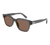 Dunhill Man DU0045SA 003 Sunglasses Grey Brown Squared