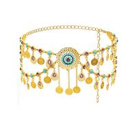 Dunhuang Flying Accessories Ancient Style Ethnic Belt Hanfu Tassel Belly Dance Waist Chain Jewelry