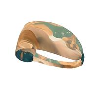 Dunhuang Mystery Elastic Exercise Headband, Fitness Exercise Yoga Cycling Headband, Outdoor Sports Elastic Sweat-Absorbing Headband,