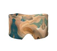 Dunhuang Mystery Printed Sleep Eye and Ear Masks (26.8Ã-4.3 inches) Suitable for Travel, Yoga, Deep Rest Indoor and Outdoor