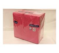 Duni 165550_(1) Tissue Napkins, 3-Ply, 40 cm x 40 cm, Fuchsia (Pack of 125)
