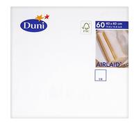 Duni Airlaid 60 White Napkins 40 x 40cm