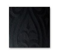 Duni Elegance Lily Black Linen-Like Napkins, 40 x 40cm, 1/4 Folded, Pack of 40