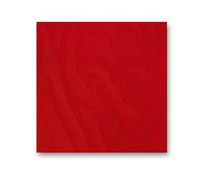 Duni Elegance Lily Linen-Like Dunilin Airlaid Paper Napkins, 40cm, 1/4 Folded, Pack of 40 (Red)
