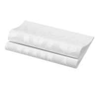 Duni Elegance Napkins Lily White 48x48cm Paper Napkin Set 40