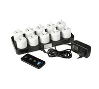 Duni LED Set Moving Flame 38x 36mm 10 Pieces