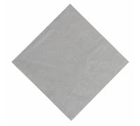 Duni Lunch Napkin in Grey Made of Paper with 3 Ply Recyclable Pack of 1000