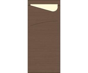 Duni Napkin Pockets Chestnut 85x190 mm 100 Pieces
