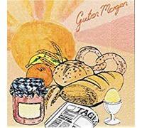 Duni Napkins A Beautiful Day 33X33Cm 3-Ply 250 Pieces