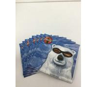 Duni paper napkins 20 Coca Cola soft napkins 3 ply 33x33cm