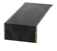 Dunicel Table Runner Royal Black 0.4x24 m