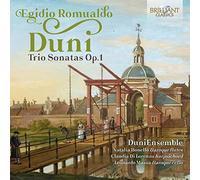 DuniEnsemble - Egidio Romualdo Duni Trio Sonatas Op. 1 - CD - G3z