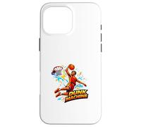 Dunk Machine Basketball Player Slam Athlete Design Case for iPhone 16 Pro Max