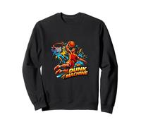 Dunk Machine Basketball Player Slam Athlete Design Sweatshirt