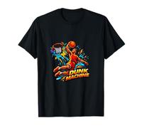 Dunk Machine Basketball Player Slam Athlete Design T-Shirt