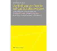 Dunkake - Der Einfluss der Familie auf das Schulschwnzen - New paperb - P555z