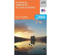 Explorer 379 Dunkeld, Aberfeldy & Glen Almond Map With Digital Version - Orange, Orange One Size
