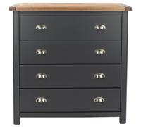 Dunkeld Chest - 4 Drawer - Blue