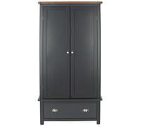 Dunkeld Wardrobe - 2 Door - 1 Drawer - Blue
