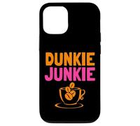Dunkie Junkie love Funny Coffee Sayings caffeine addicted Case for iPhone 12/12 Pro