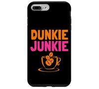 Dunkie Junkie love Funny Coffee Sayings caffeine addicted Case for iPhone 7 Plus/8 Plus