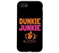 Dunkie Junkie love Funny Coffee Sayings caffeine addicted Case for iPhone SE (2020) / 7/8