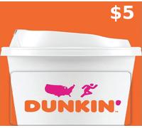 Dunkin Donuts $5 Gift Card US