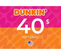 Dunkin' Donuts Gift card 40 USD Key - UNITED STATES