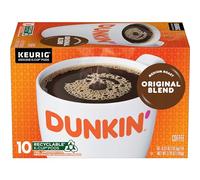 Dunkin' Donuts Medium Roast Original Blend Coffee (10 - 0.37 oz/10.5g K-Cup Pods)
