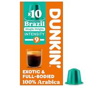 Dunkin' Nespresso Compatible Capsules Brazil - 10 Capsules