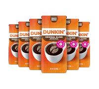 Dunkin' Original Blend Medium Roast Whole Bean Coffee, 12 Ounces (Pack of 6)