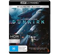 Dunkirk 4K UHD Blu-ray / Blu-ray | 2017 Movie | Christopher Nolan's | Region B