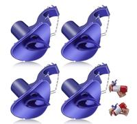 Dunkive Innovative Shotgun Tool with Built in Funnel, 4 in 1 Tool Beer Shotgun Opener Bottle Can Opener Tool, Multi Function Bottle Opener for Tailgate, Beach, Grad Parties, Bachelorette Party(4 Pcs)