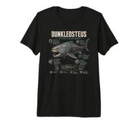 Dunkleosteus Devonian Predator Built Like A Tank Monster Premium T-Shirt