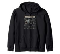 Dunkleosteus Devonian Predator Built Like A Tank Monster Zip Hoodie